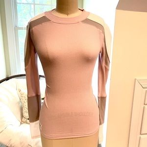 Free People Sweater (Blush, Grey, White)